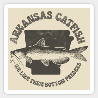 Arkansas Catfish - Bottom Feeders Sticker